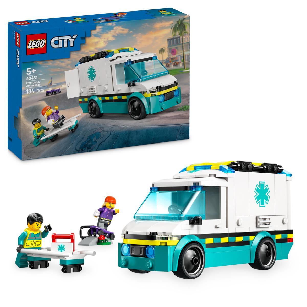 LEGO City Great Vehicles 60451, Akutambulans