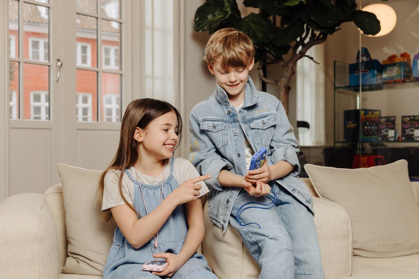 MiniLens Toy Smartphone Blue