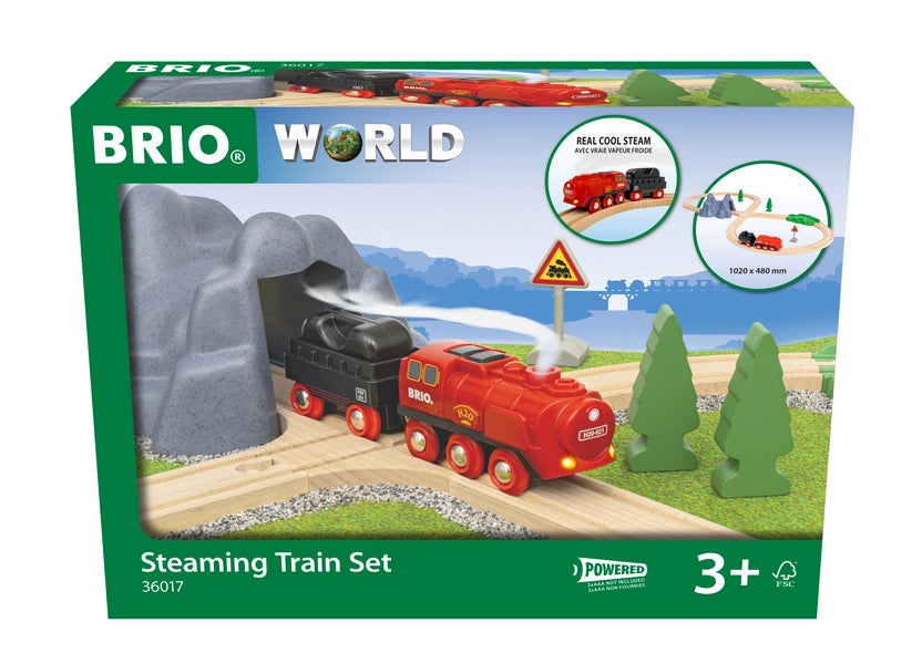 Brio Tåg, Steaming train Set