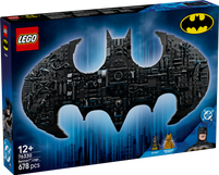 LEGO® DC Batman™: Batman logotyp, Byggleksak med syperhjälte 76330