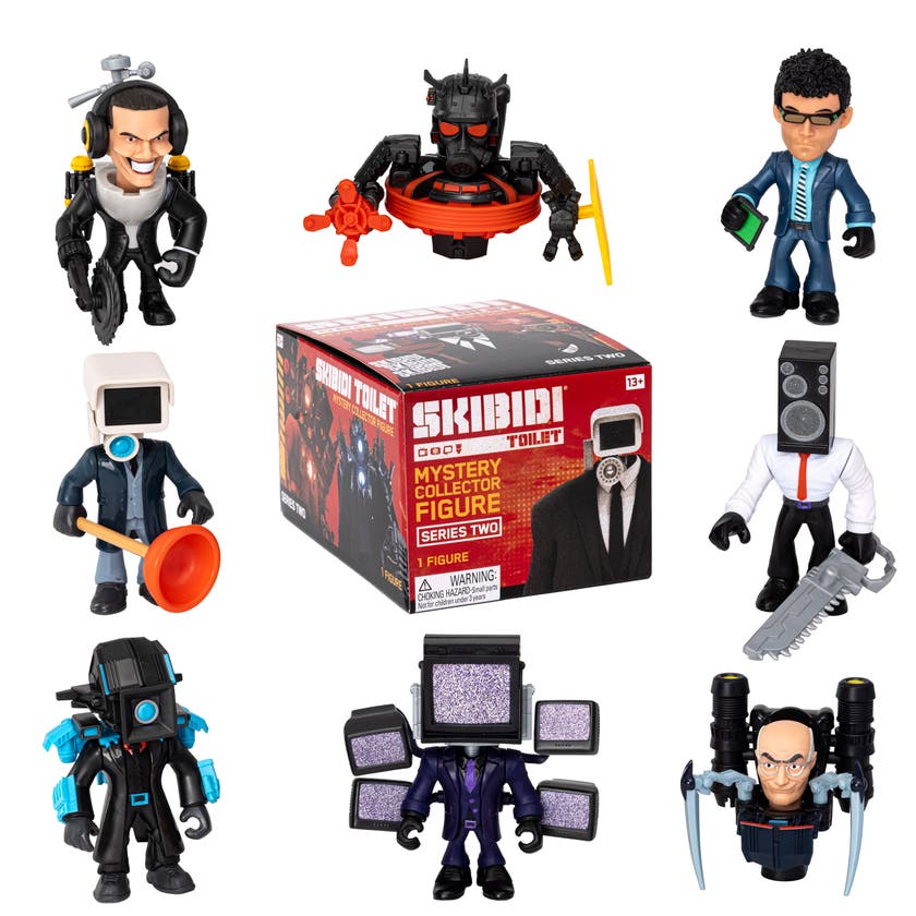 Skibidi Toilet Mystery Figure Collector Series