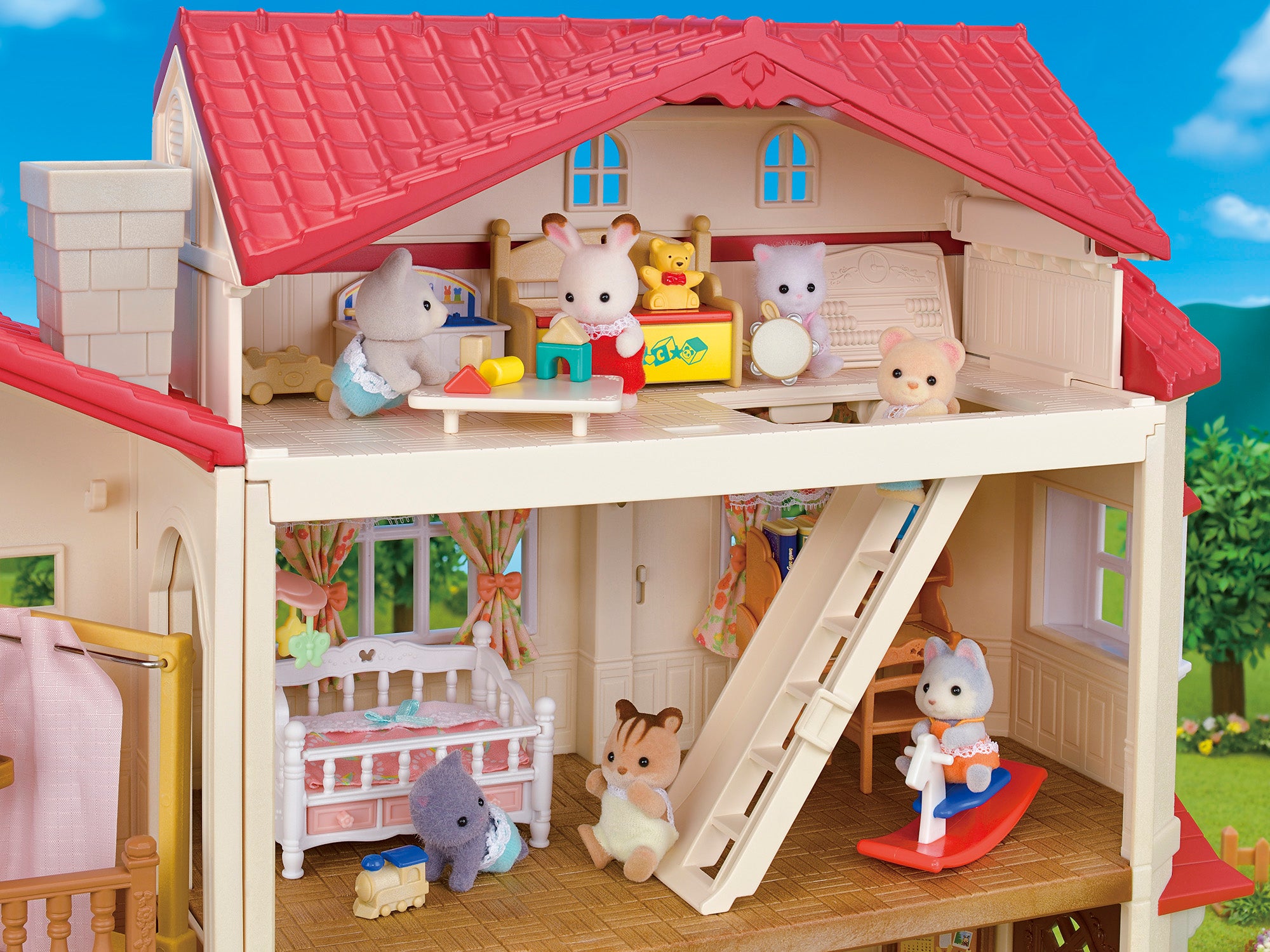Sylvanian Families - Den nya villan med vinden