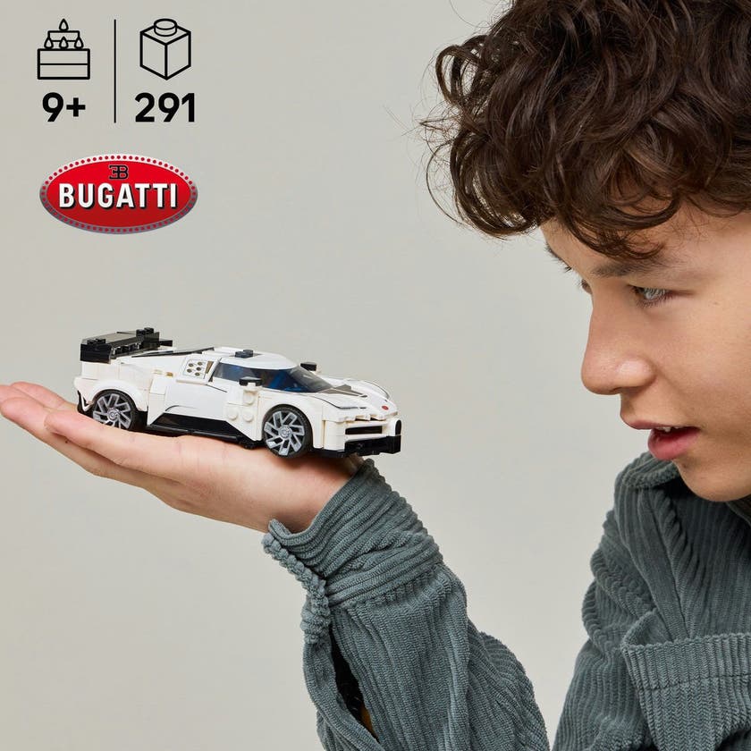 LEGO Speed Champions 77240, Bugatti Centodieci Hyper sportbil