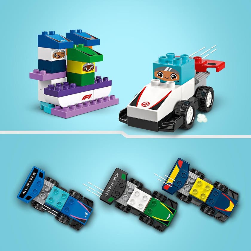 LEGO DUPLO Town 10445, F1® Team – racerbilar och förare
