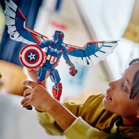 LEGO® Marvel Byggfigur – Nya Captain America Byggbar leksak 76296