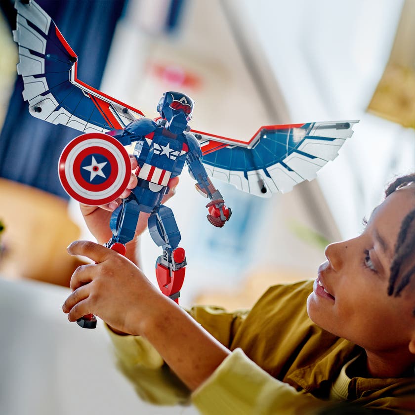 LEGO® Marvel Byggfigur – Nya Captain America Byggbar leksak 76296