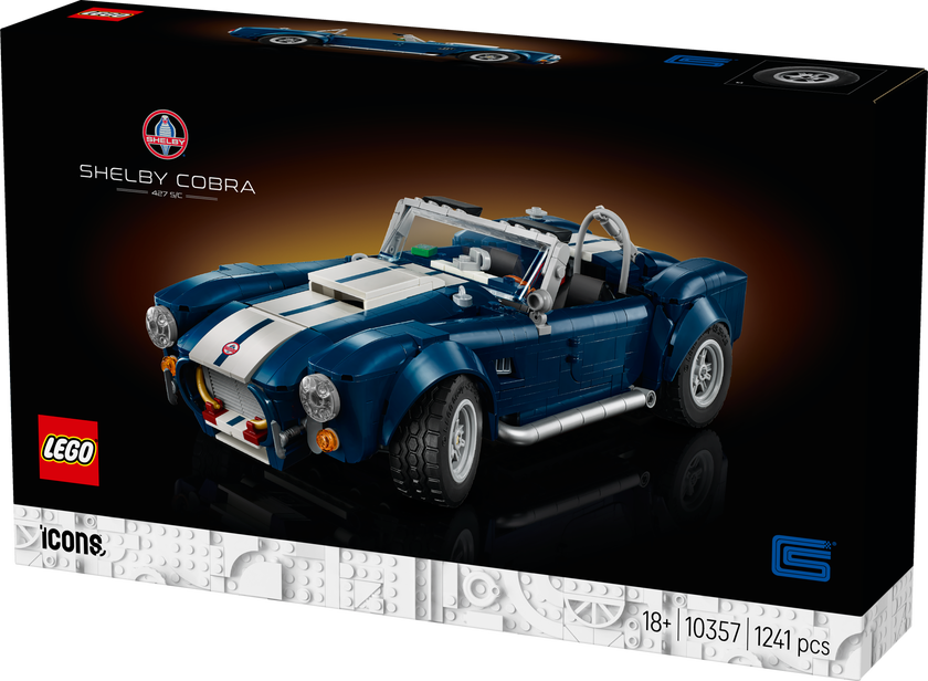 LEGO® Icons Shelby Cobra 427 S/C Bilset med samlarmodell för vuxna 10357