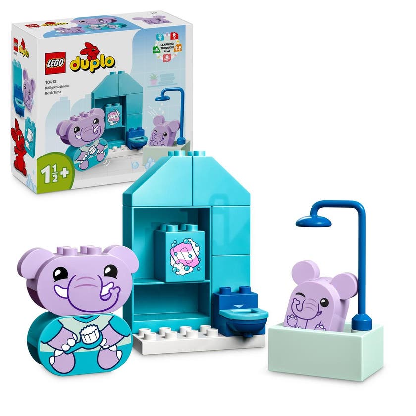 LEGO DUPLO My First 10413, Vardagsrutiner: baddags