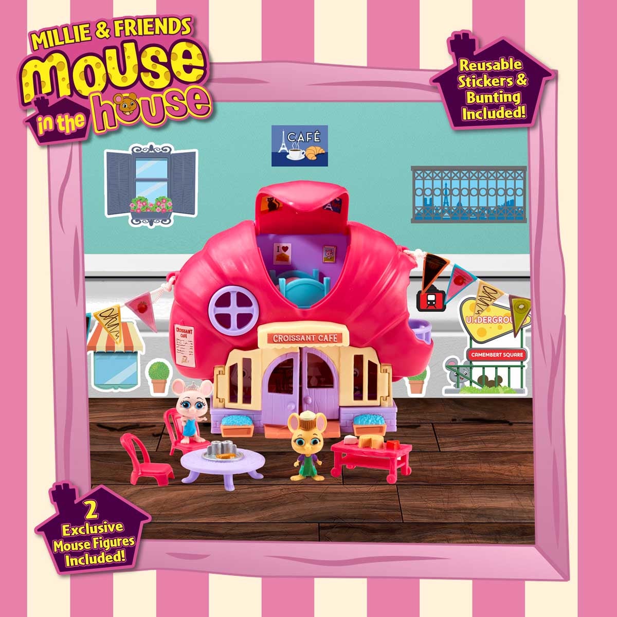 Mouse In The House, The Croissant Cafe
