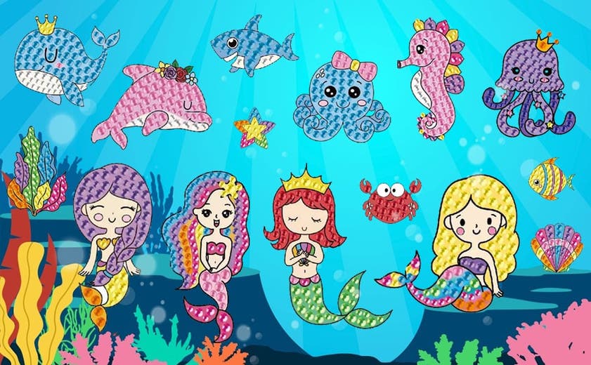 LAC, Diamond Painting Underwater