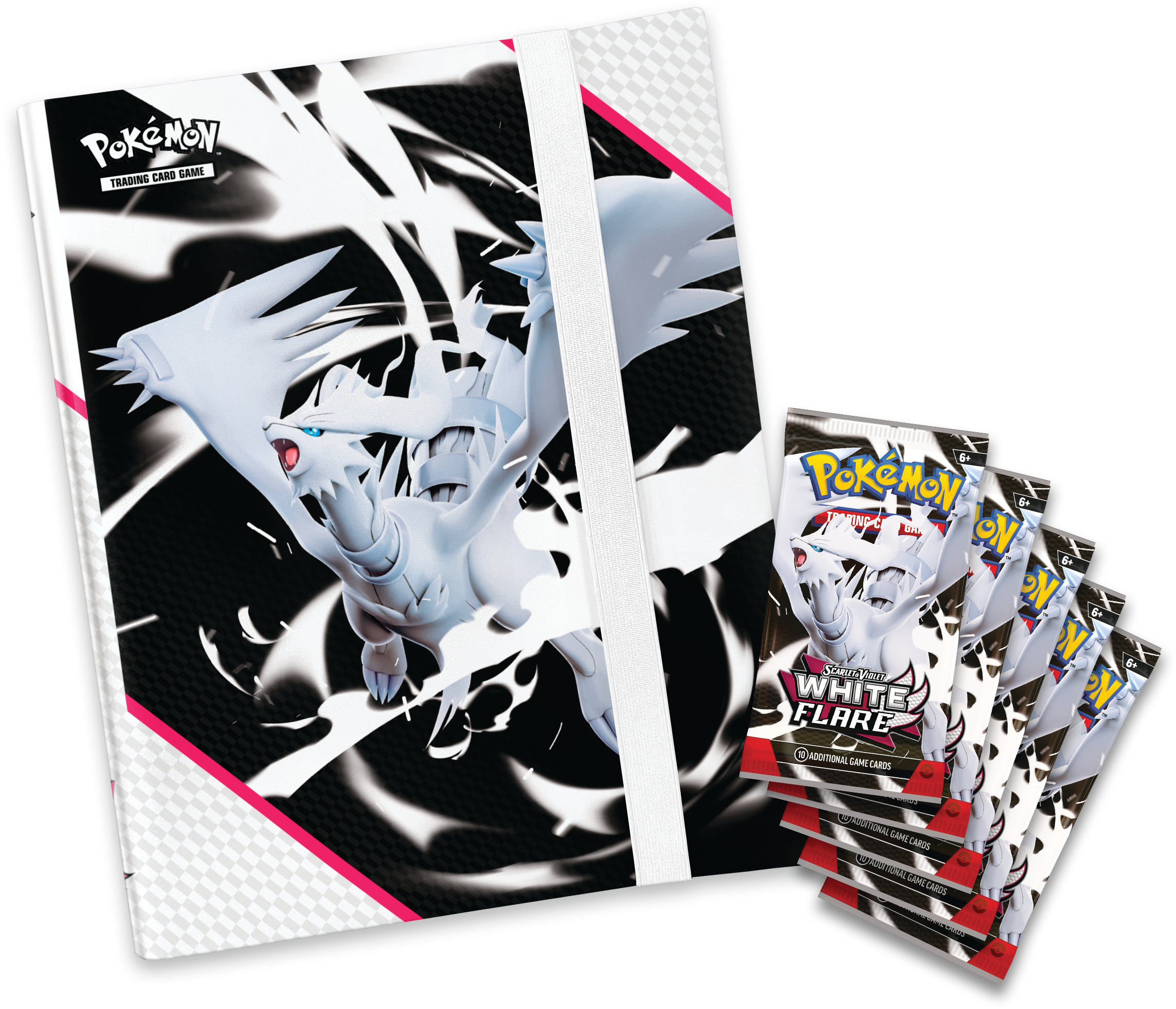 Pokemon Binder Collection Scarlet & Violet, White Flare
