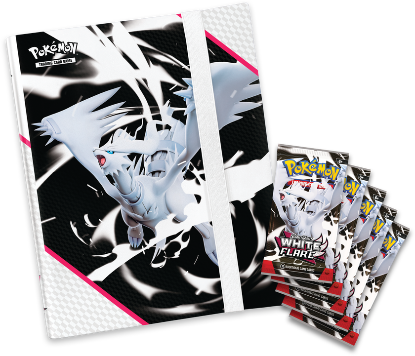 Pokemon Binder Collection Scarlet & Violet, White Flare