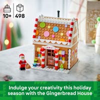 LEGO® Iconic Juligt pepparkakshus 40809