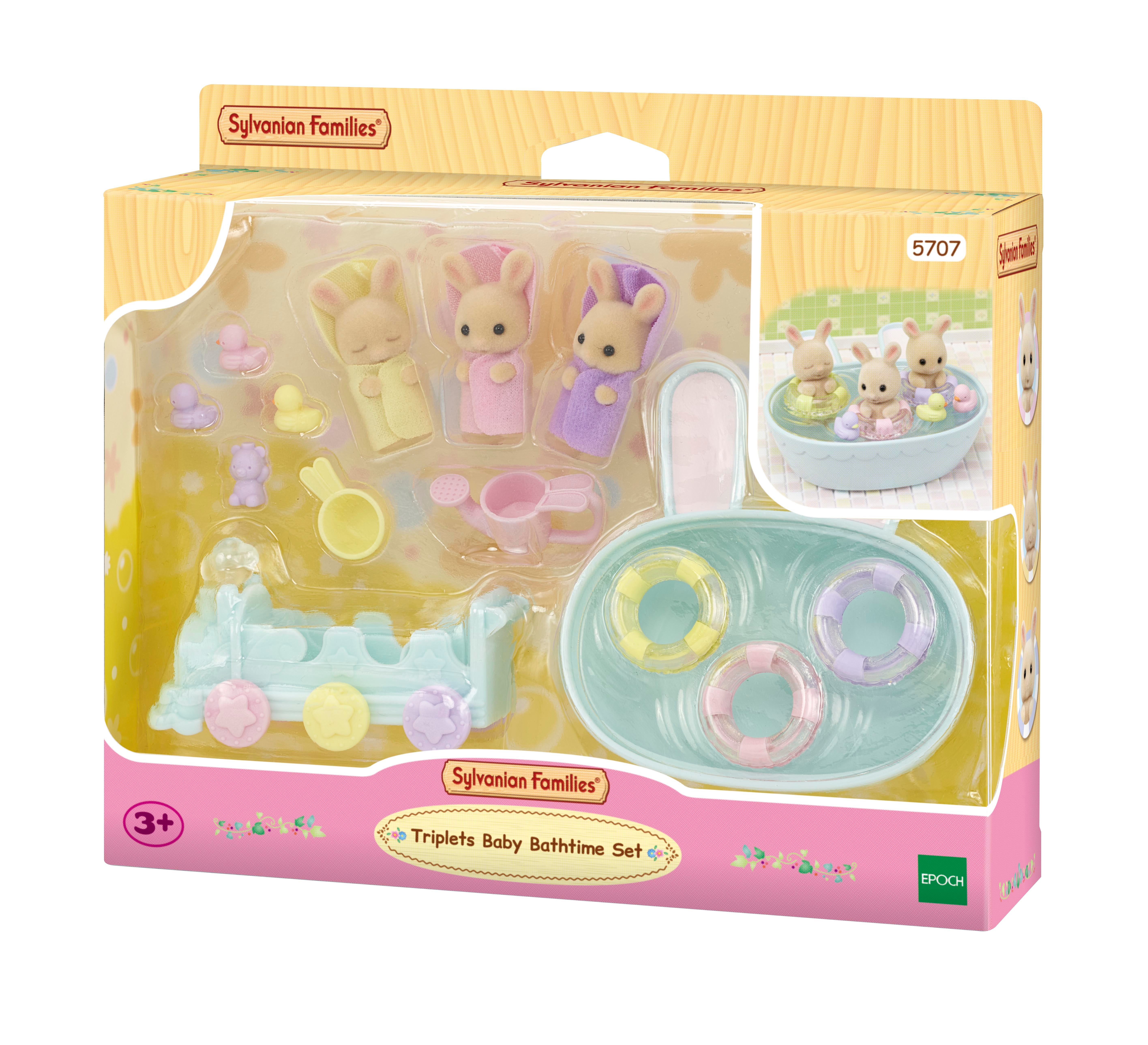 Sylvanian Families - Trillingbebisarnas badpaket