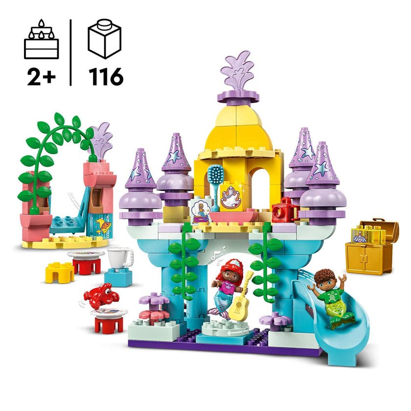 LEGO DUPLO Disney 10435, Ariels magiska undervattenspalats