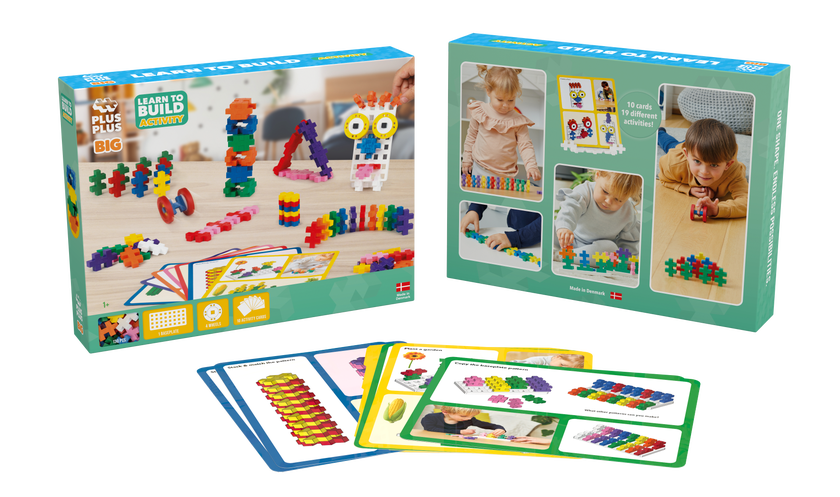 Plus-Plus, BIG Learn to build activity set