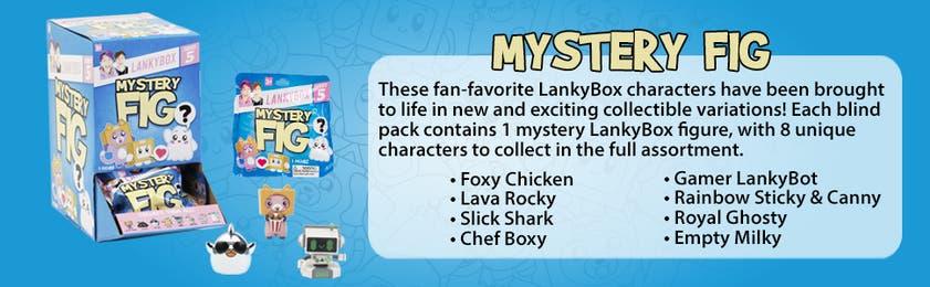 Lankybox Mystery Figures Ass Cdu