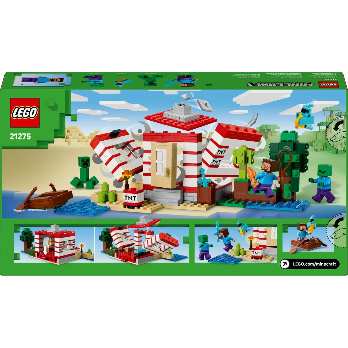 LEGO Minecraft 21275, Dynamithuset i djungeln