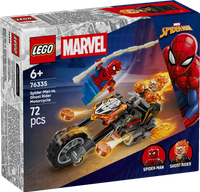 LEGO® | Marvel Spider-Man mot Ghost Rider på motorcykel 76335