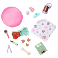 Our Generation, Og Puppy Accessories Set Paw Paradise