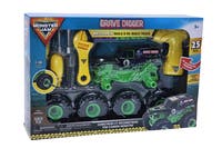 Monster Jam Grave Digger Build N ReBuild 1:18