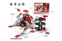 Garage, bilbana m 7 bilar m tilbehör Brandbil