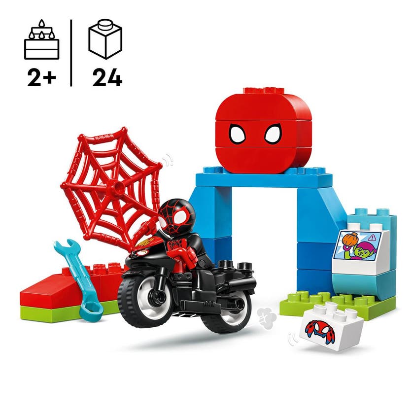 LEGO DUPLO Marvel 10424, Spins motorcykeläventyr
