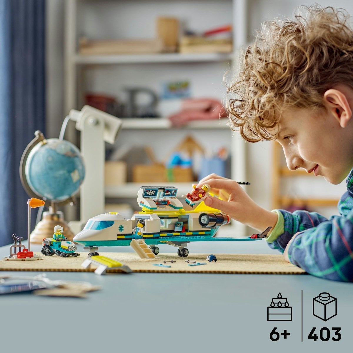 LEGO City 60465, Ambulansflygplan