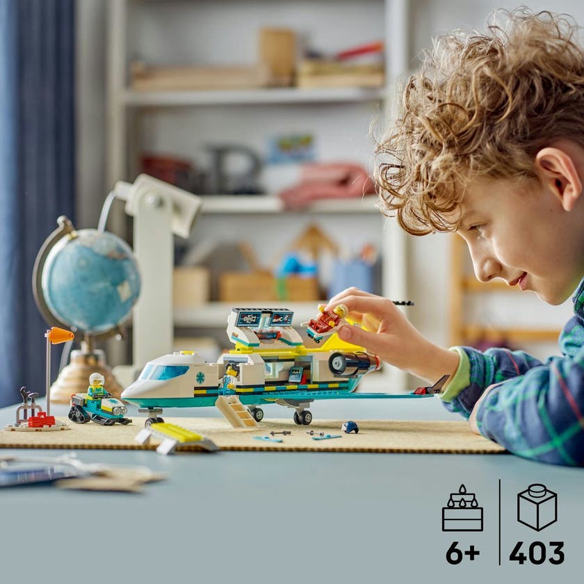 LEGO City 60465, Ambulansflygplan