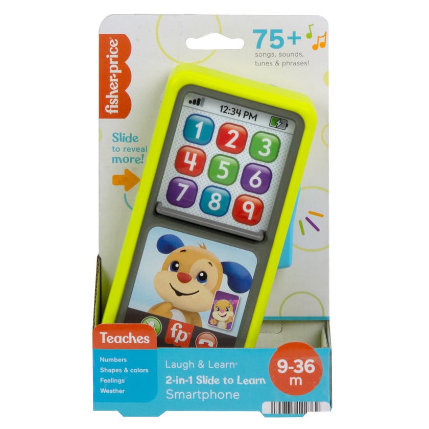 Fisher Price,  2-in-1 Slide to Learn Phone nordisk