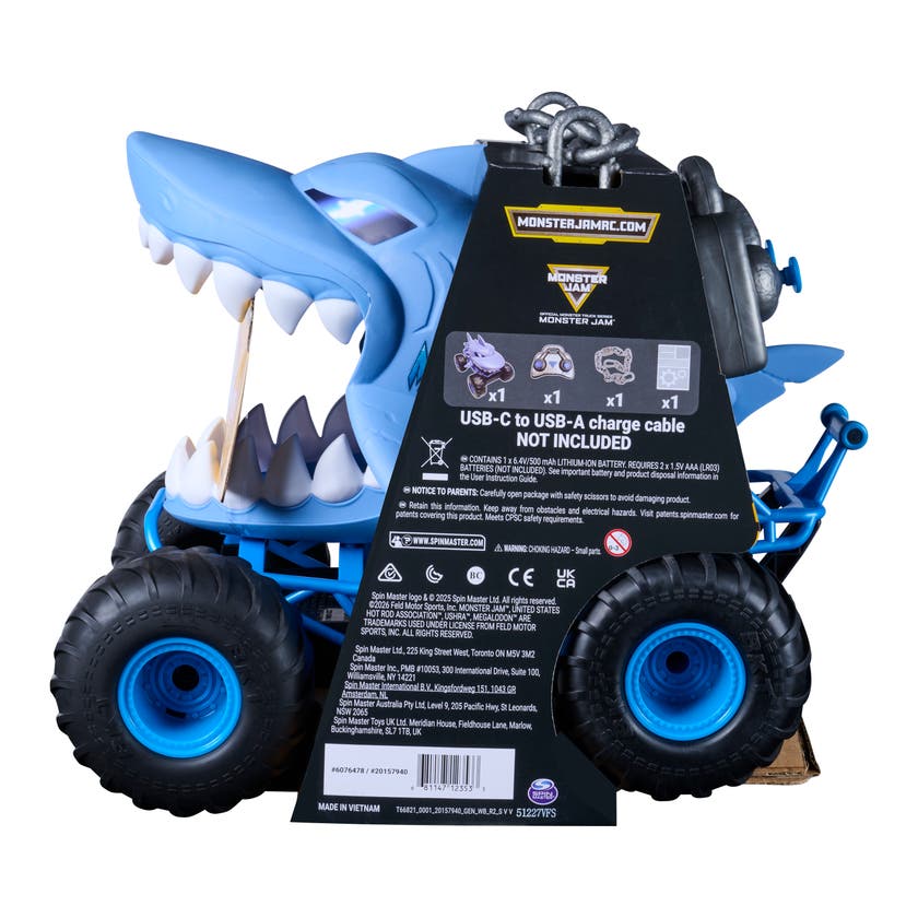 Monster Jam RC 1:15 Chomping Megalodon