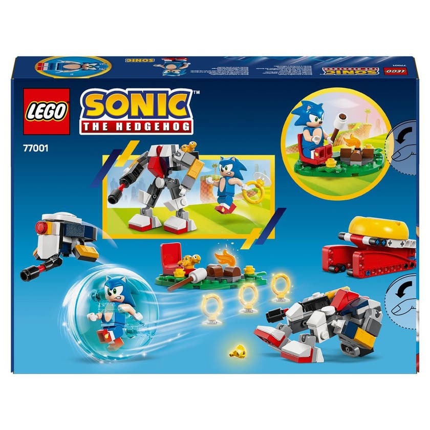 LEGO Sonic 77001, Sonics lägereldsstrid