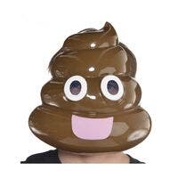 Halloween, Mask, Smiley Face Poop
