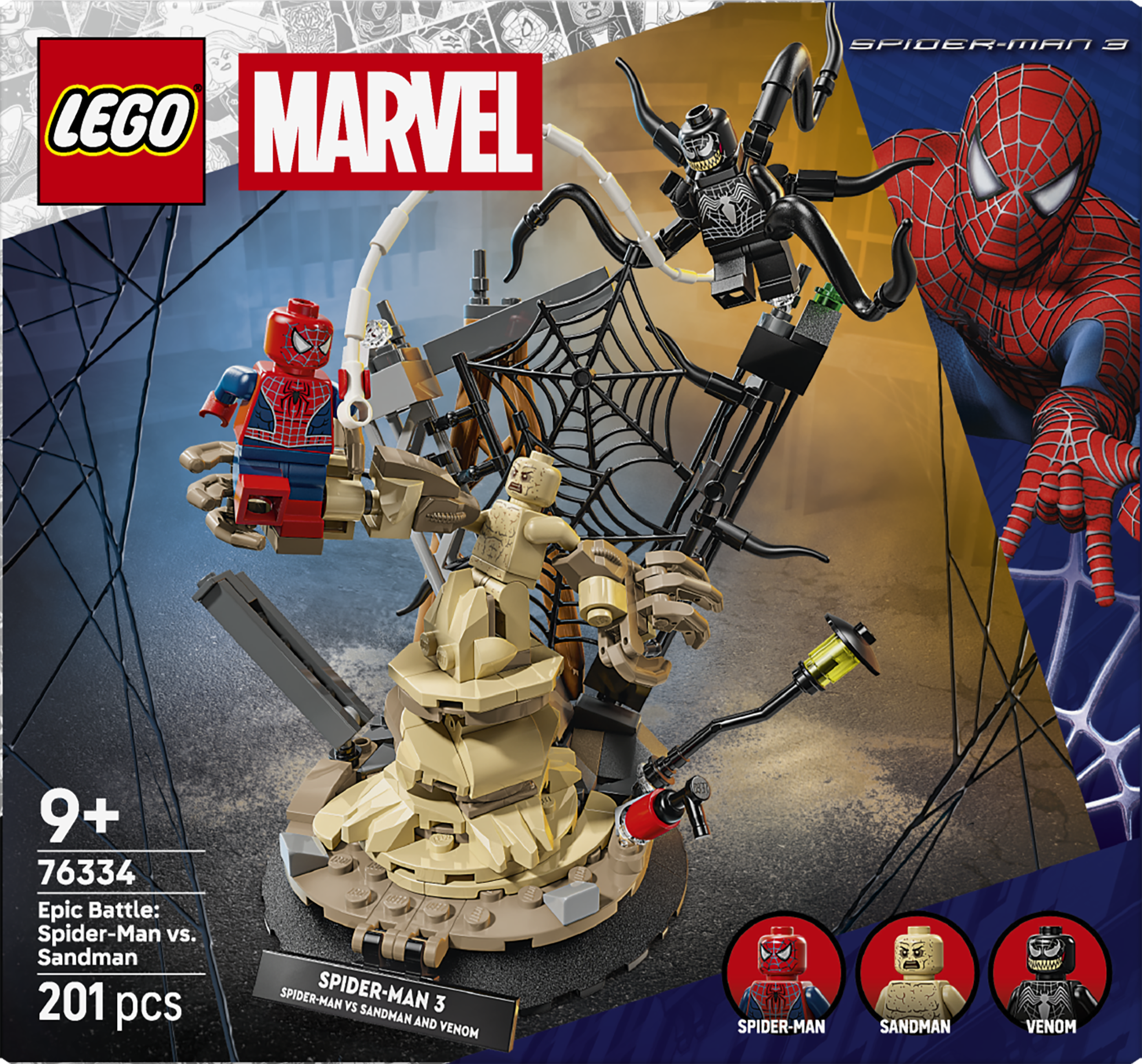 LEGO® | Marvel Episk strid: Spider-Man mot Sandman 76334