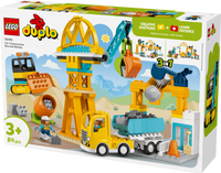LEGO® DUPLO® Town 3 i 1 Byggarbetsplats och fordon 10476