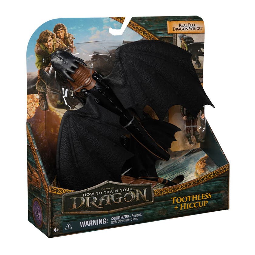 Dragons Movie Viking & Dragon, Toothless & Hiccup