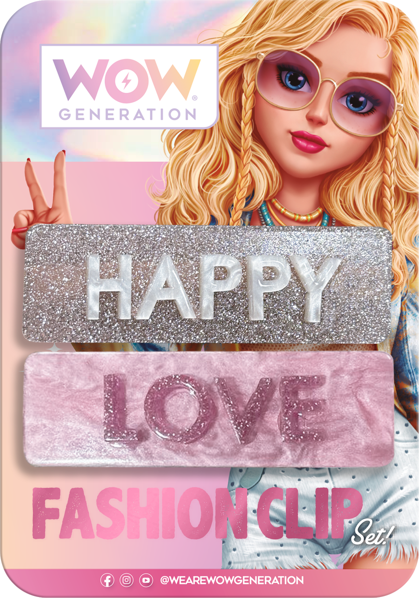 WOW Generation, Fashion Hårspännen, 2 St