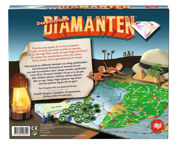 Alga, Den Försvunna Diamanten