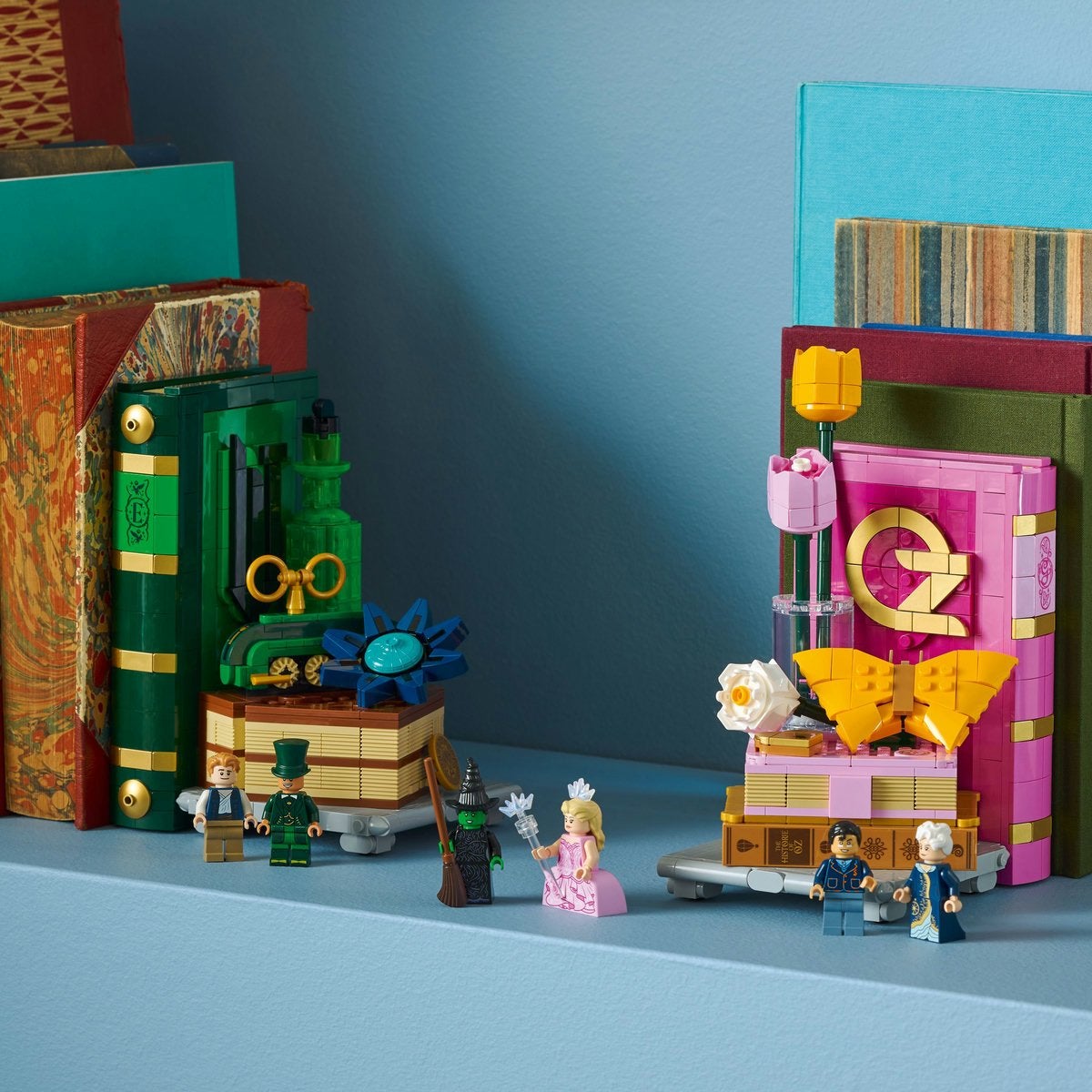 LEGO Wicked 75691, Glinda & Elphaba – bokstöd