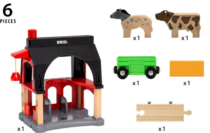 BRIO Tåg, Animal Barn