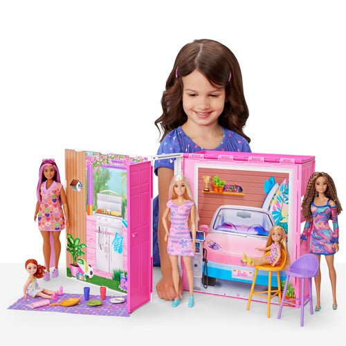 Barbie Getaway House med docka