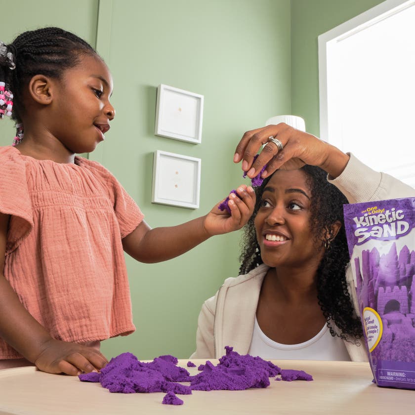 Kinetic Sand Colour Bag Purple