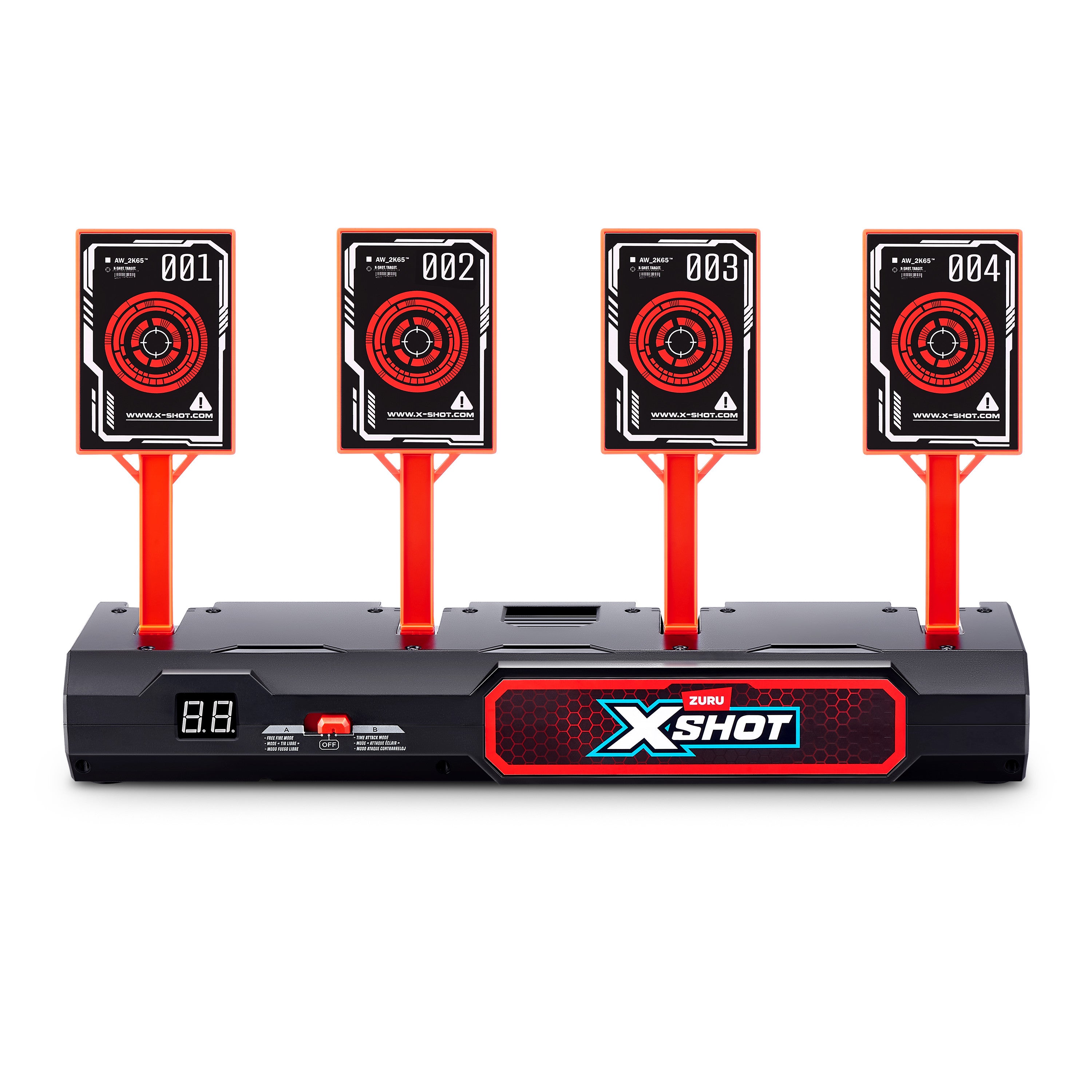 XSHOT Combopack 2 Blasters med interaktiv målskylt