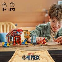 LEGO ONE PIECE 75637, Clownen Buggys cirkustält