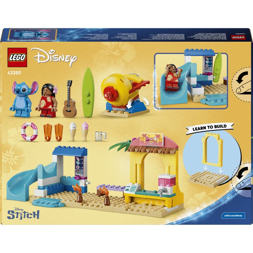 LEGO® │ Disney Skoj på stranden med Lilo & Stitch 43280