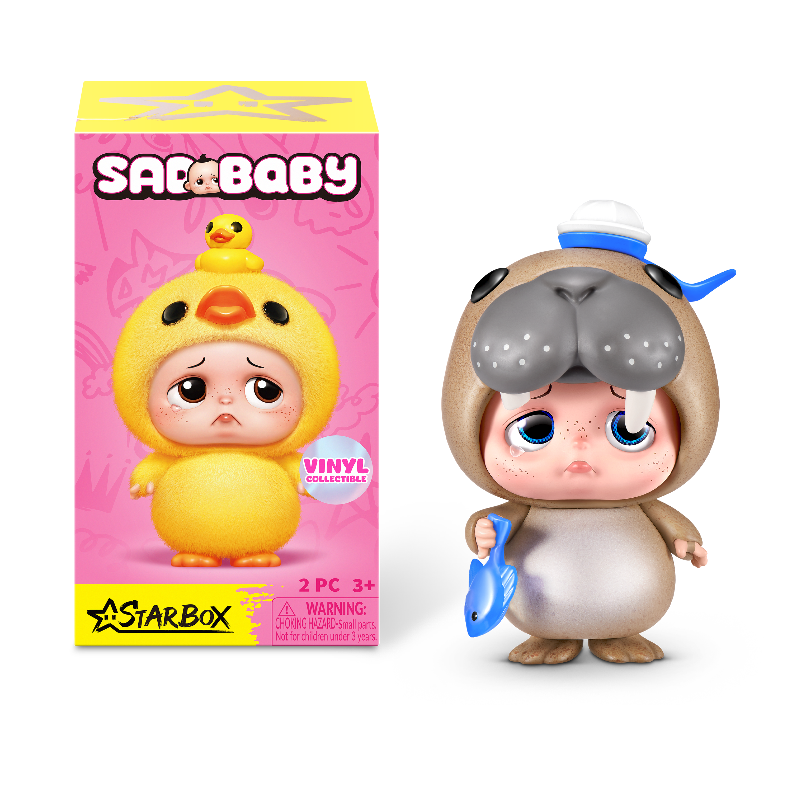 ZURU Sad Baby Animals Blind Box Samlarfigur