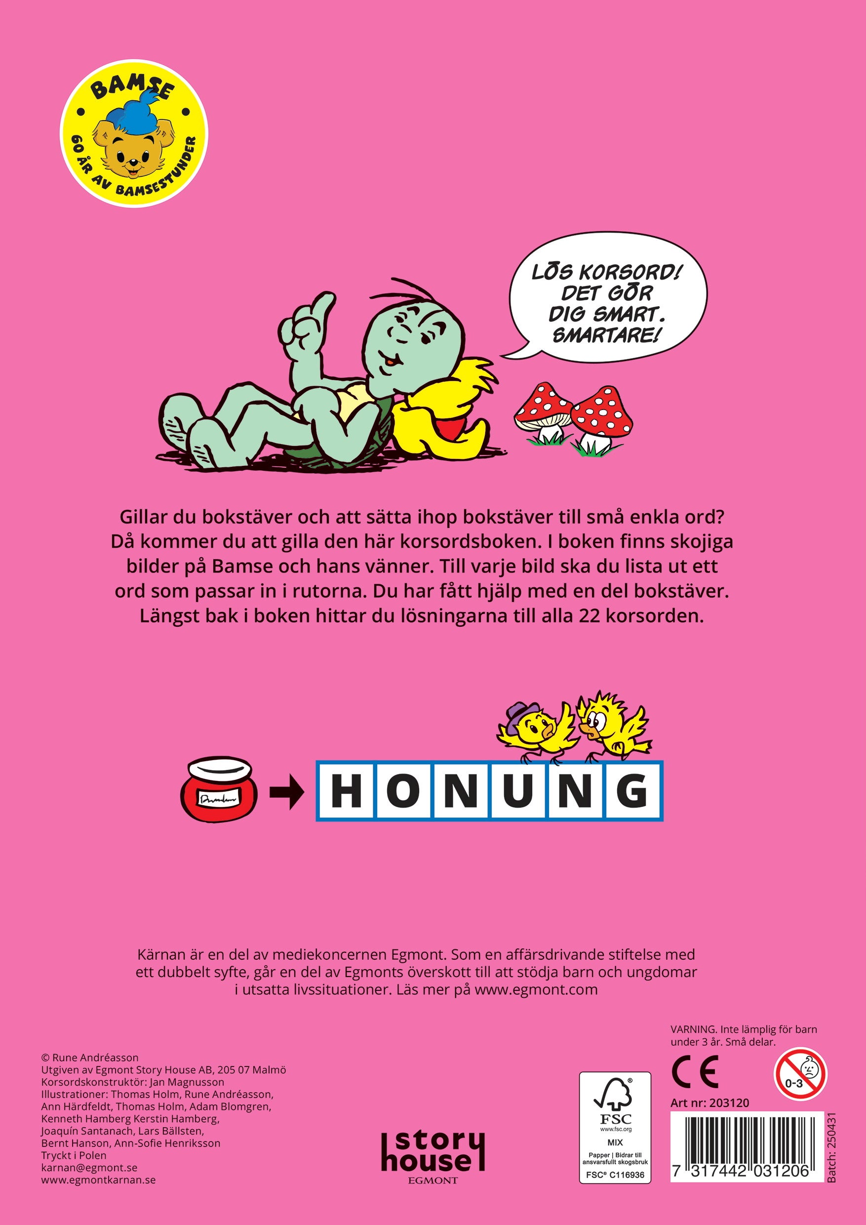 Bamse Korsordsbok