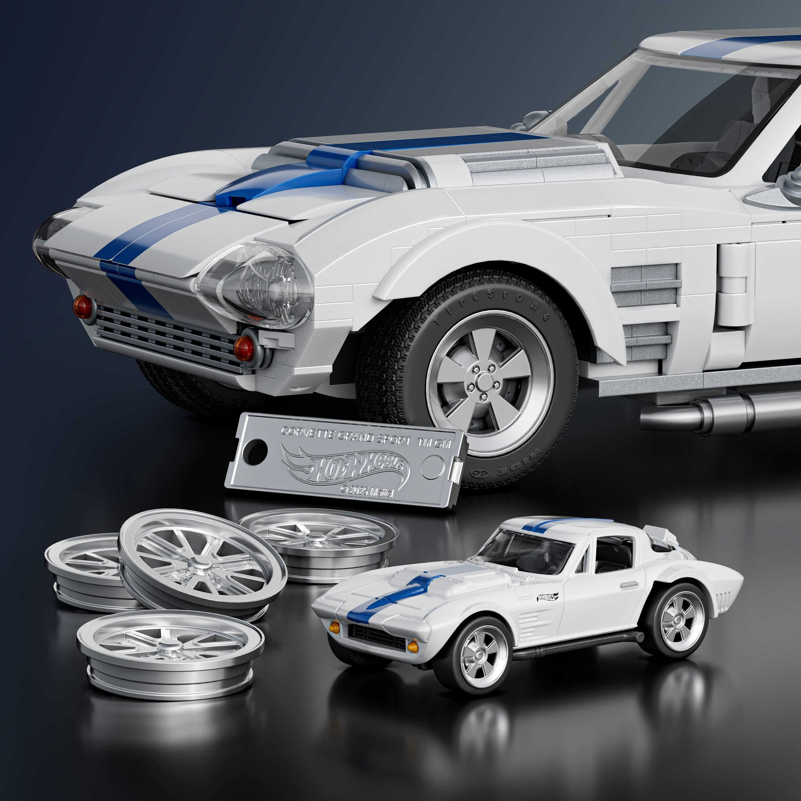 Mattel Brick Shop Elite Series Corvette