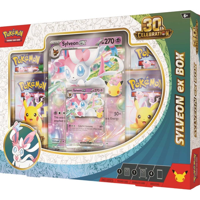Pokémon TCG 30th Celebration EX Box Sylveon