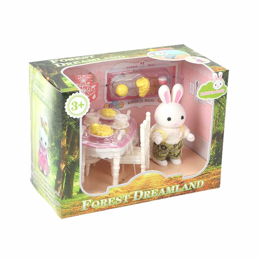 Forest Dreamland, Kanin med Stol & bord